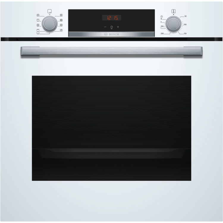 Refurbished Bosch Serie 4 HBS534BW0B 60cm Single Built In Electric Oven White