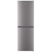 Refurbished Hotpoint HBTNF60182XUK Freestanding 322 Litre 50/50 Frost Free Fridge Freezer Inox