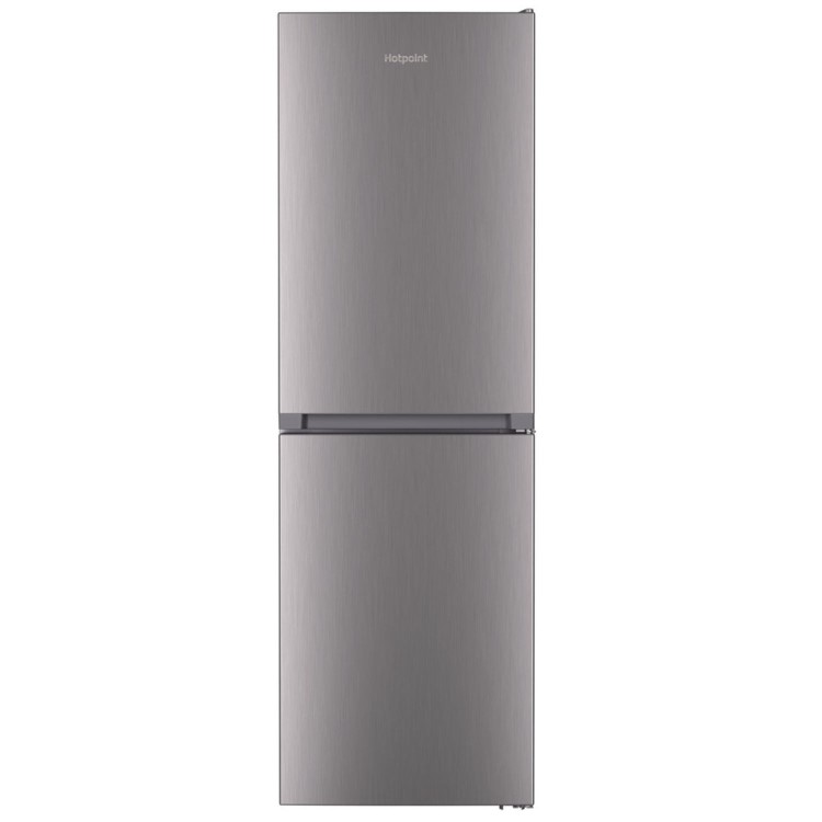 Hotpoint 322 Litre 50/50 Freestanding Fridge Freezer - Inox