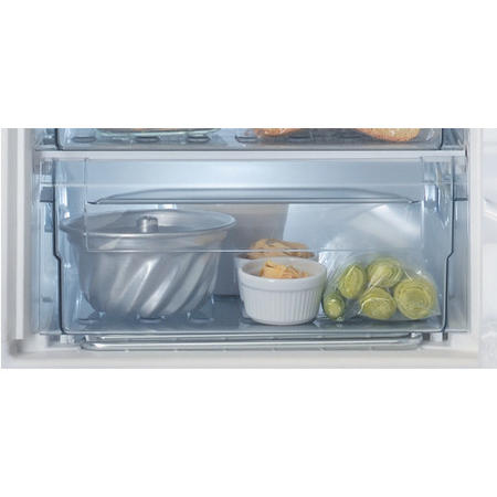 Refurbished Hotpoint HBUFZ011.UK Integrated 91 Litre Under Counter Low Frost Freezer