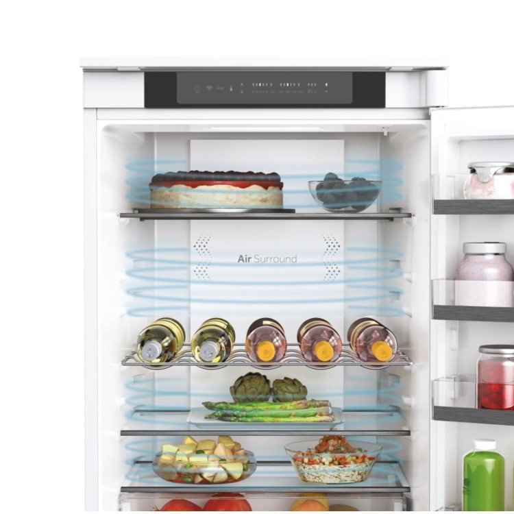 Refurbished Haier Series 6 HBW5518DK Integrated 248 Litre 60/40 Frost Free Fridge Freezer