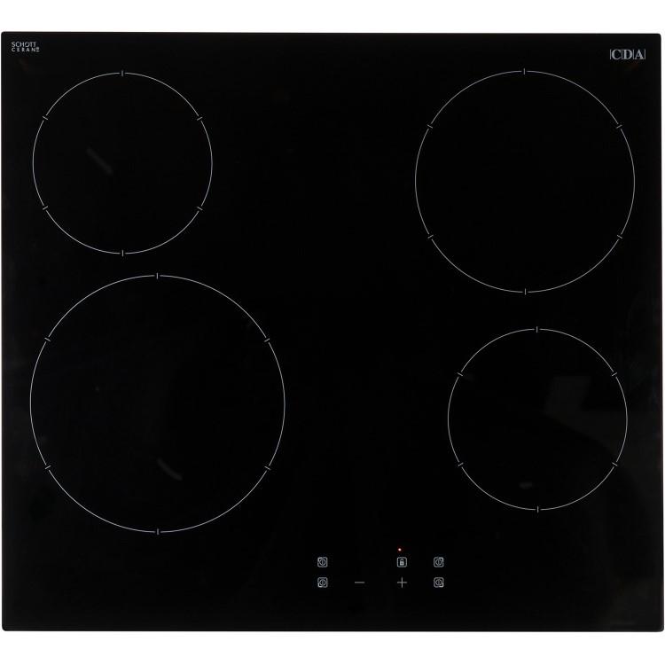 CDA 58cm 4 Zone Ceramic Hob