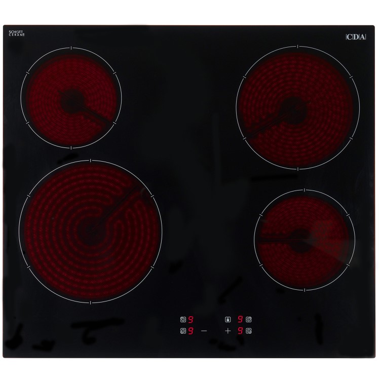 CDA 58cm 4 Zone Ceramic Hob