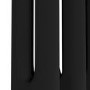 Reggio Midnight Black Horizontal Double Column Traditional Radiator 300x830mm 1470 BTU - Cast Iron Style