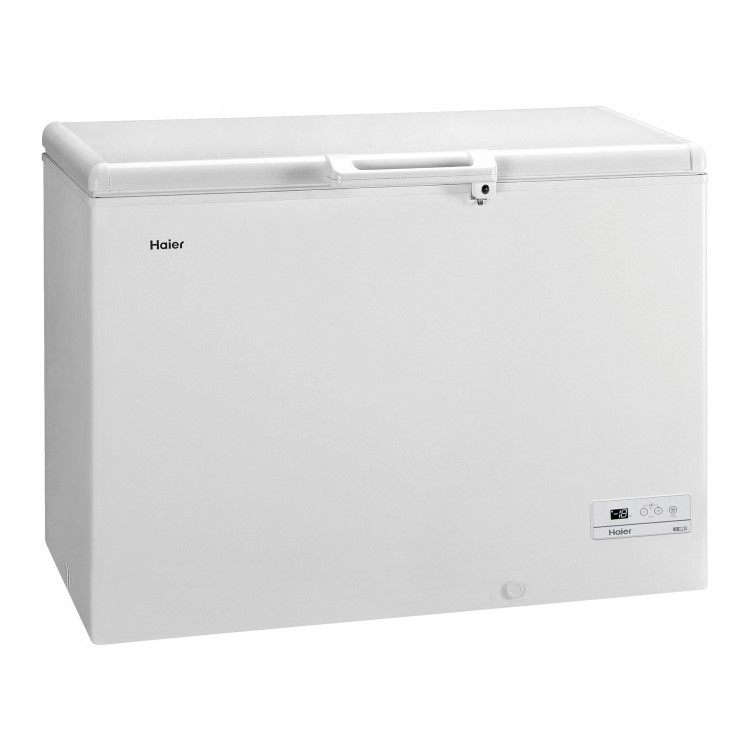 Haier HCE-379R 379 Litre Freestanding Chest Freezer - White