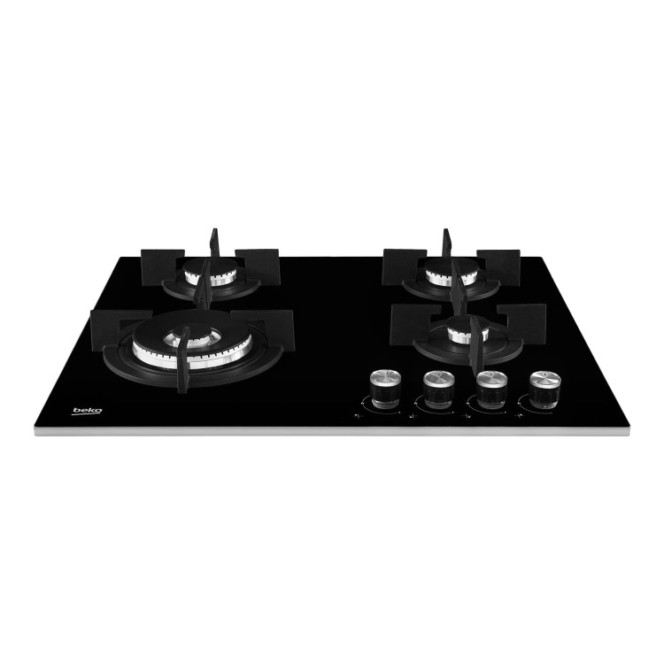 Refurbished Beko HCLW64222S 60cm 4 Burner Gas Hob