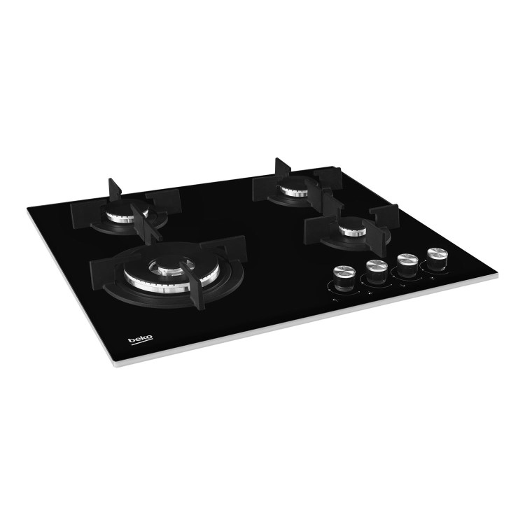 Refurbished Beko HCLW64222S 60cm 4 Burner Gas Hob