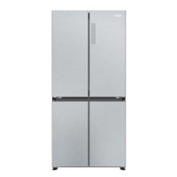 Haier Cube 83 Series 3 467 Litre 4 Door American Fridge Freezer - Silver