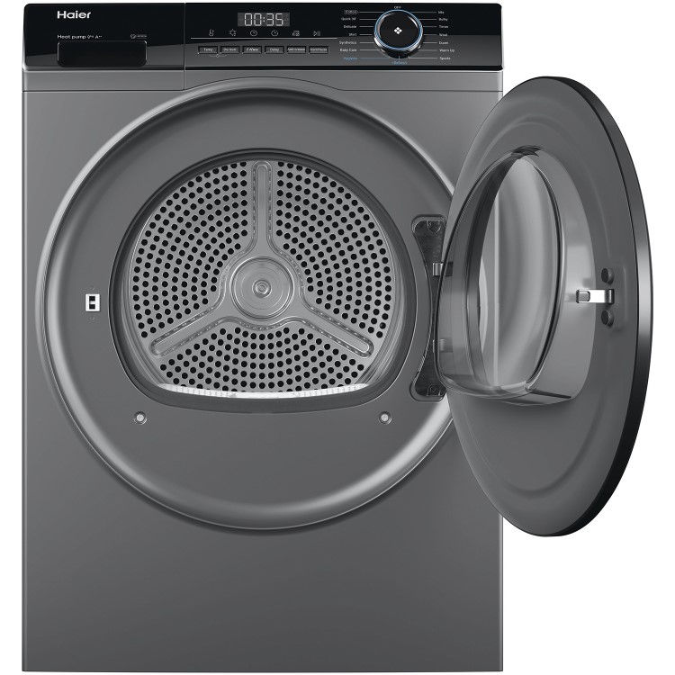 Haier 939 iPro Series 3 10kg Heat Pump Tumble Dryer - Graphite