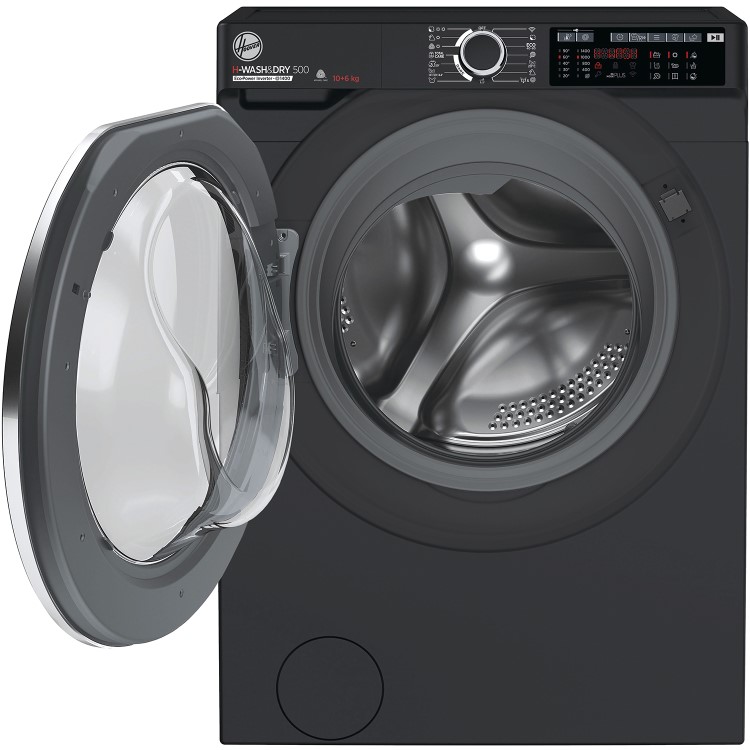 Hoover H-Wash 500 10kg Wash 6kg Dry 1400rpm Washer Dryer - Black