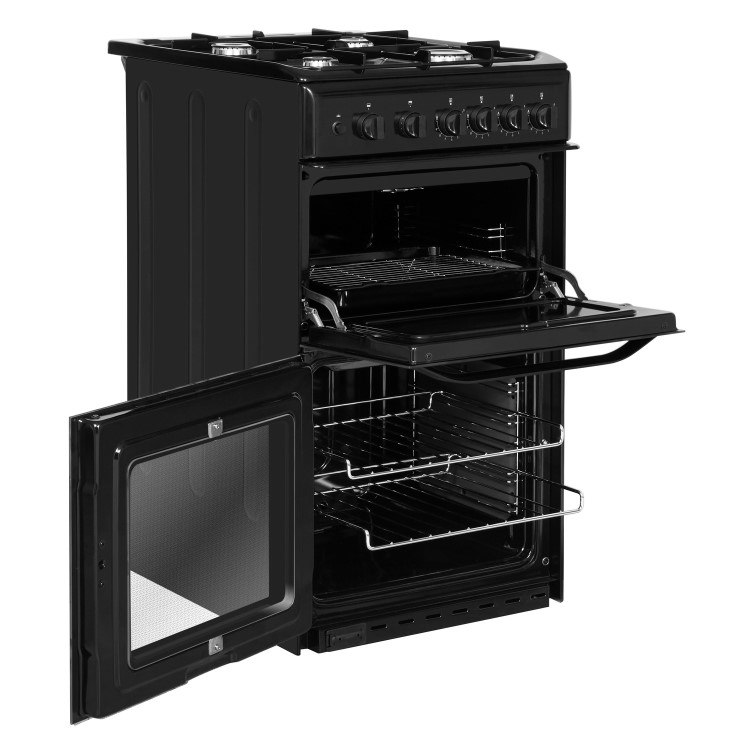 Hotpoint 50cm Gas Cooker - Black