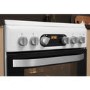 Hotpoint 50cm Double Oven Electric Cooker - White