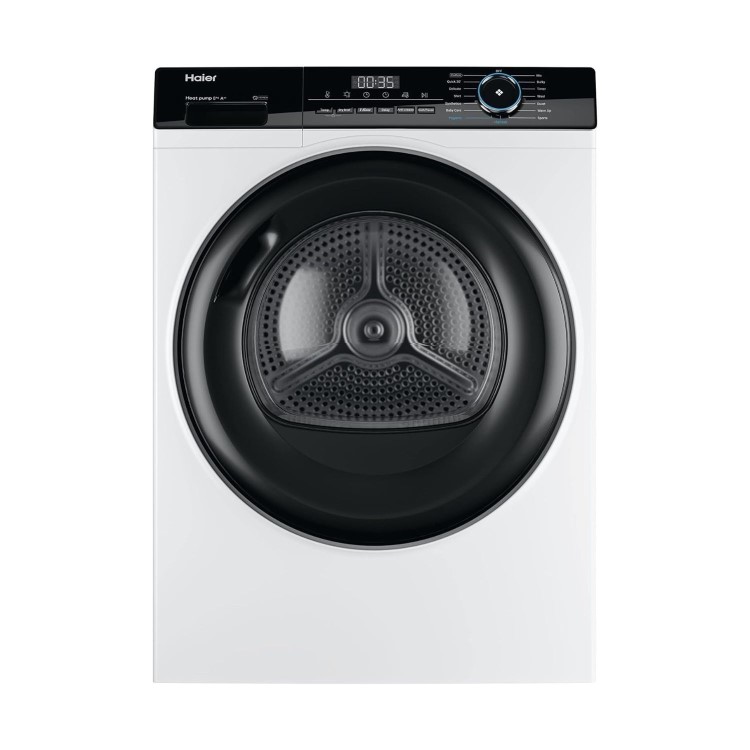 Haier 939 Series 3 8kg Heat Pump Tumble Dryer - White