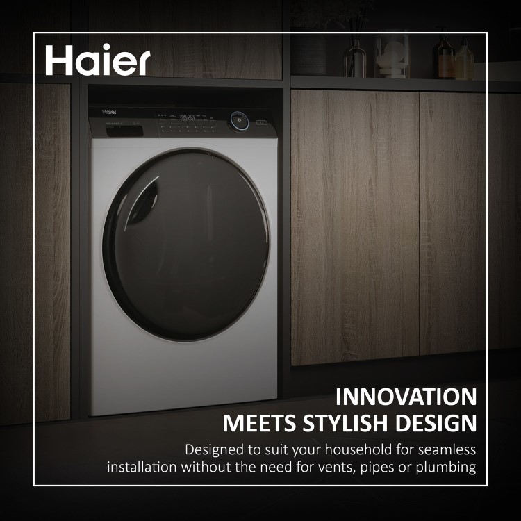 Haier 959 Series 5 9kg Heat Pump Tumble Dryer - Graphite