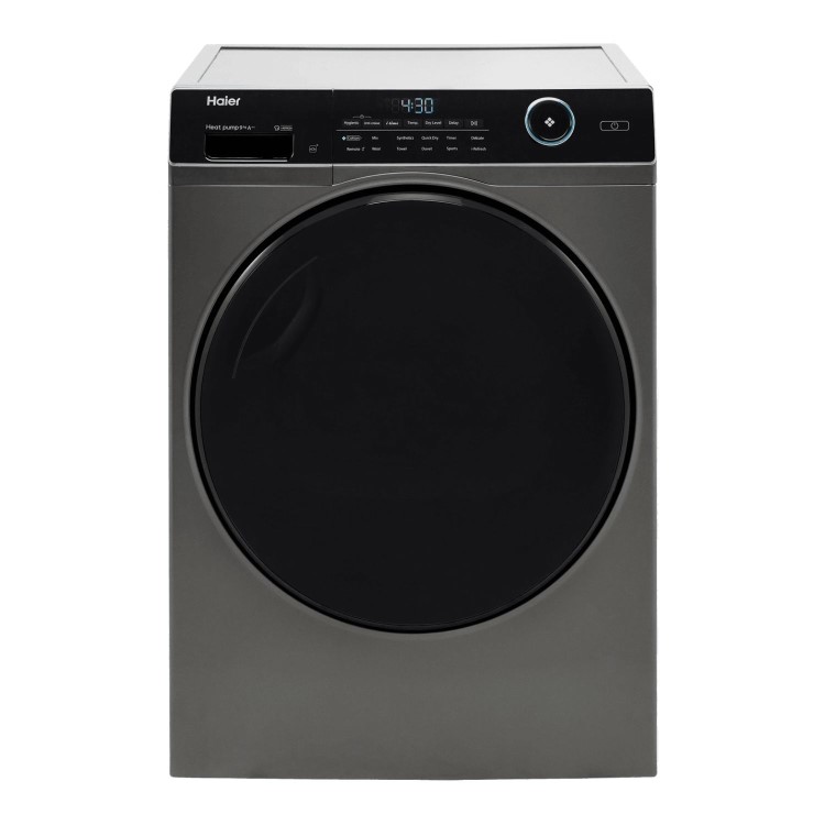 Haier 959 Series 5 9kg Heat Pump Tumble Dryer - Graphite