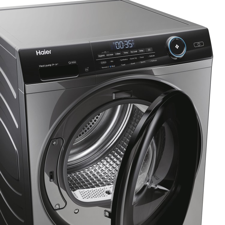 Haier 959 Series 5 9kg Heat Pump Tumble Dryer - Graphite