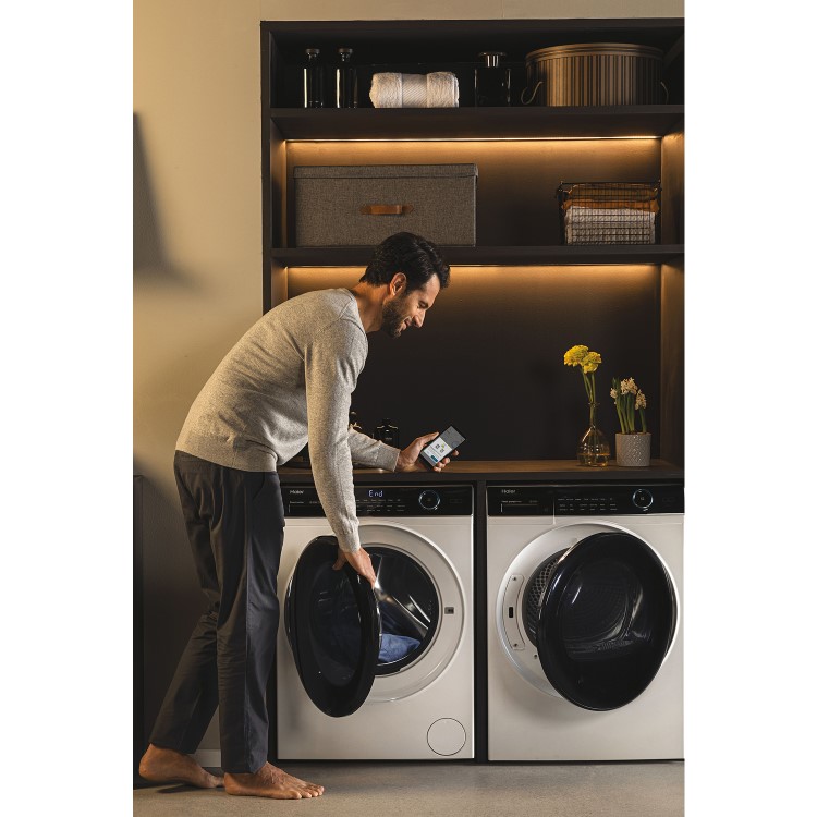 Haier 959 Series 5 9kg Heat Pump Tumble Dryer - White