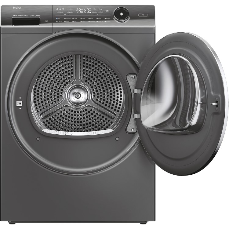 Haier 979  iPro Series 7 9kg Heat Pump Tumble Dryer - Graphite 