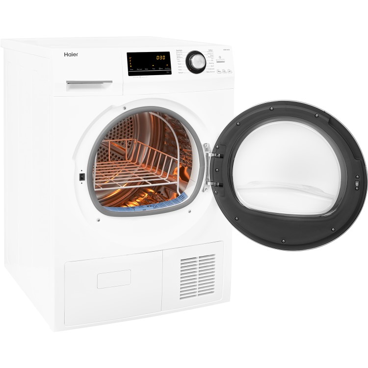 Haier Haier 9kg Freestanding Heat Pump Tumble Dryer - White