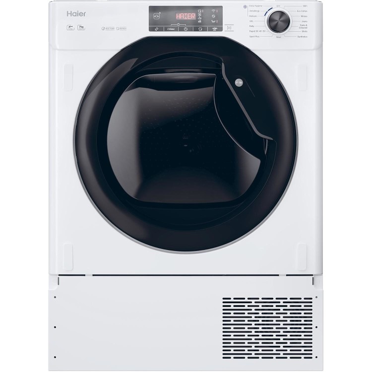 Haier Series 4 7kg Integrated Heat Pump Tumble Dryer - White