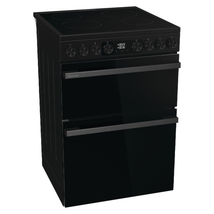 Hisense 60cm Electric Cooker - Black