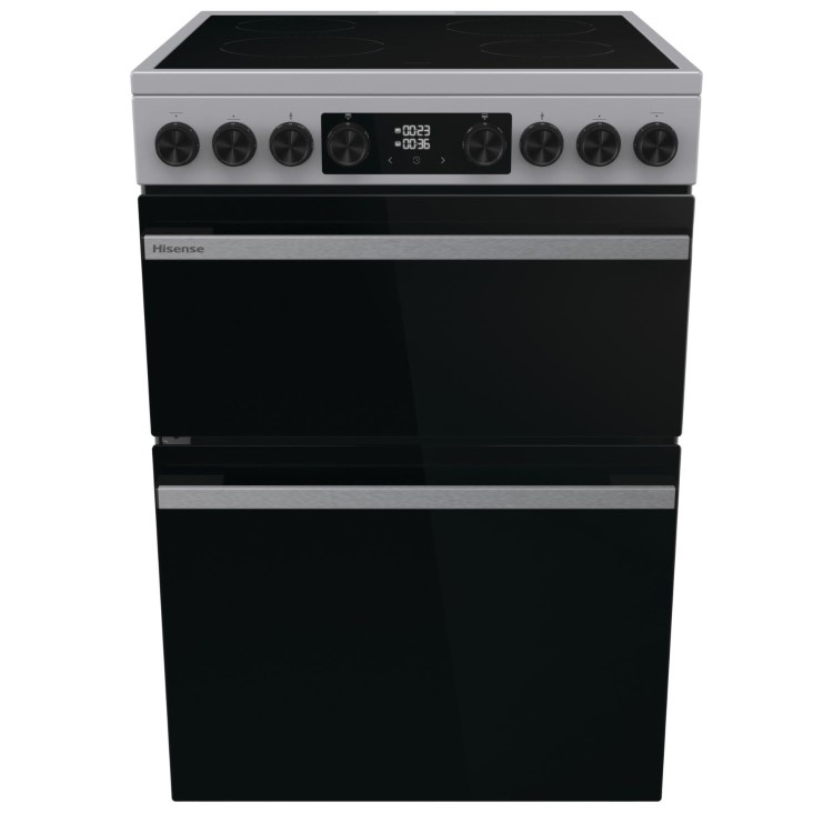 Hisense 60cm Electric Cooker - Stainless Steel