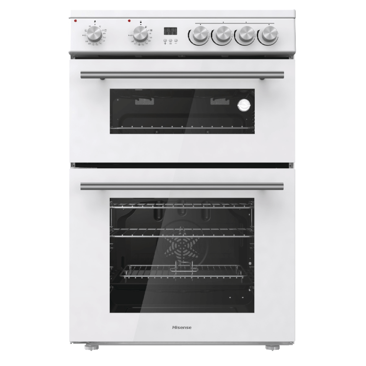 Hisense 60cm Electric Cooker - White