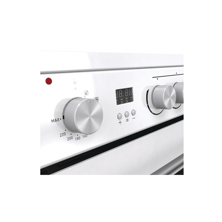 Refurbished Hisense hde3211bwuk 60cm Electric Cooker White