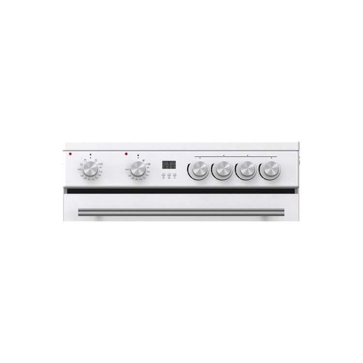 Refurbished Hisense hde3211bwuk 60cm Electric Cooker White