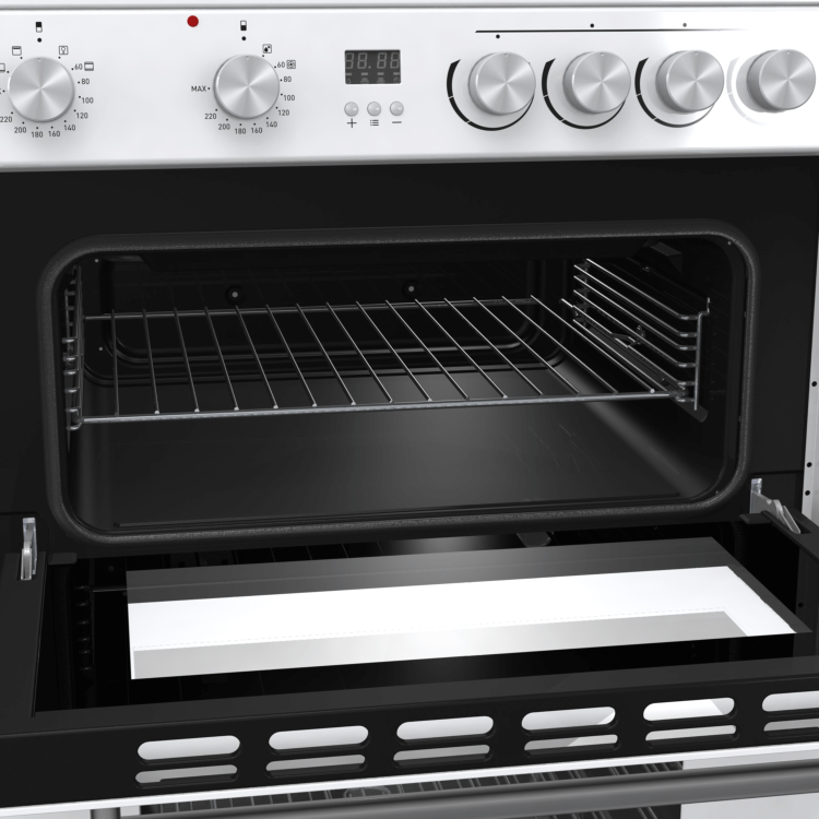 Hisense 60cm Electric Cooker - White