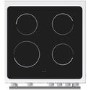 Refurbished Hisense hde3211bwuk 60cm Electric Cooker White