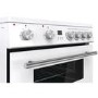 Refurbished Hisense hde3211bwuk 60cm Electric Cooker White