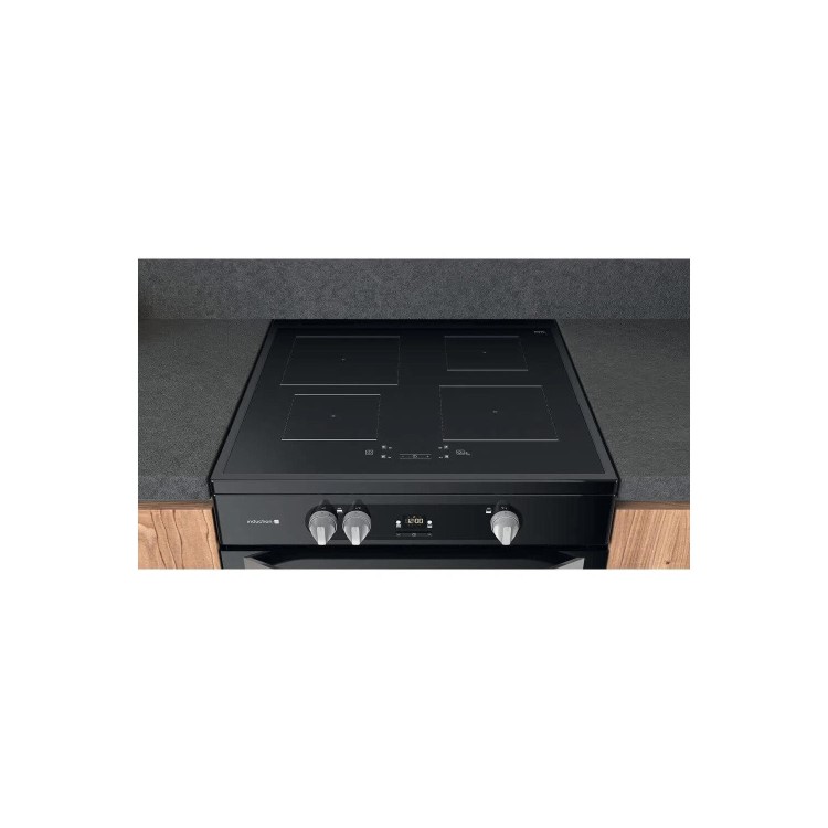 Hotpoint 60cm Electric Induction Cooker- Black