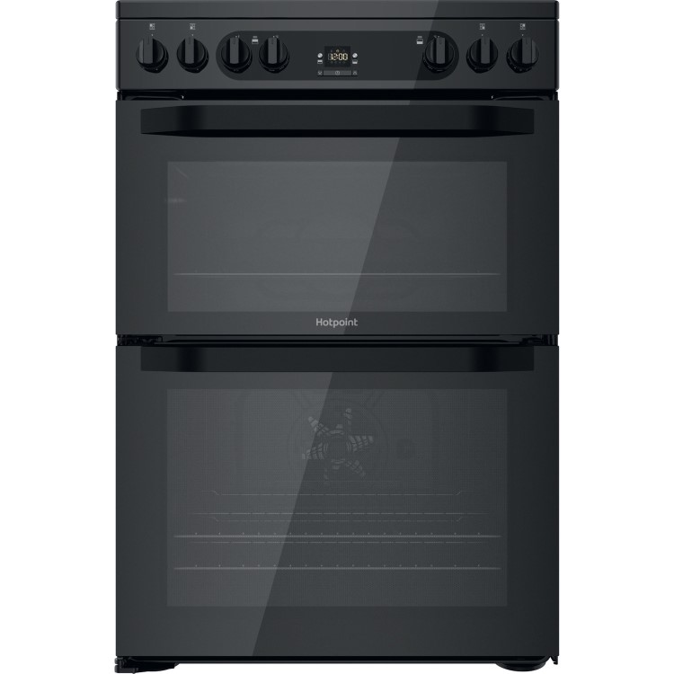 Hotpoint 60cm Electric Cooker - Black