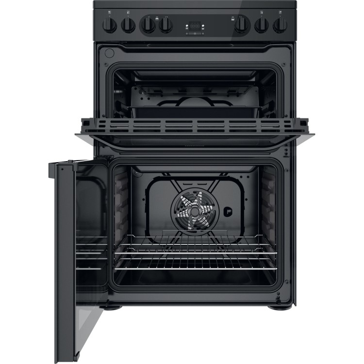 Hotpoint 60cm Electric Cooker - Black