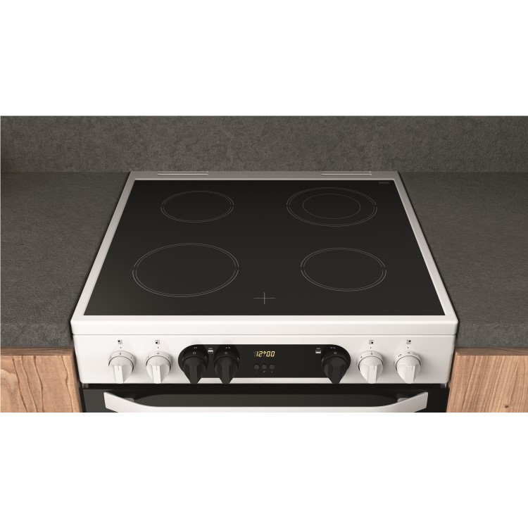 Hotpoint 60cm Electric Cooker - White