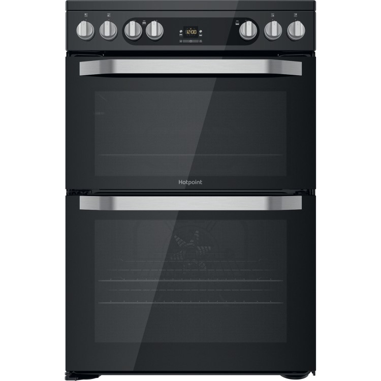 Hotpoint 60cm Electric Cooker - Black