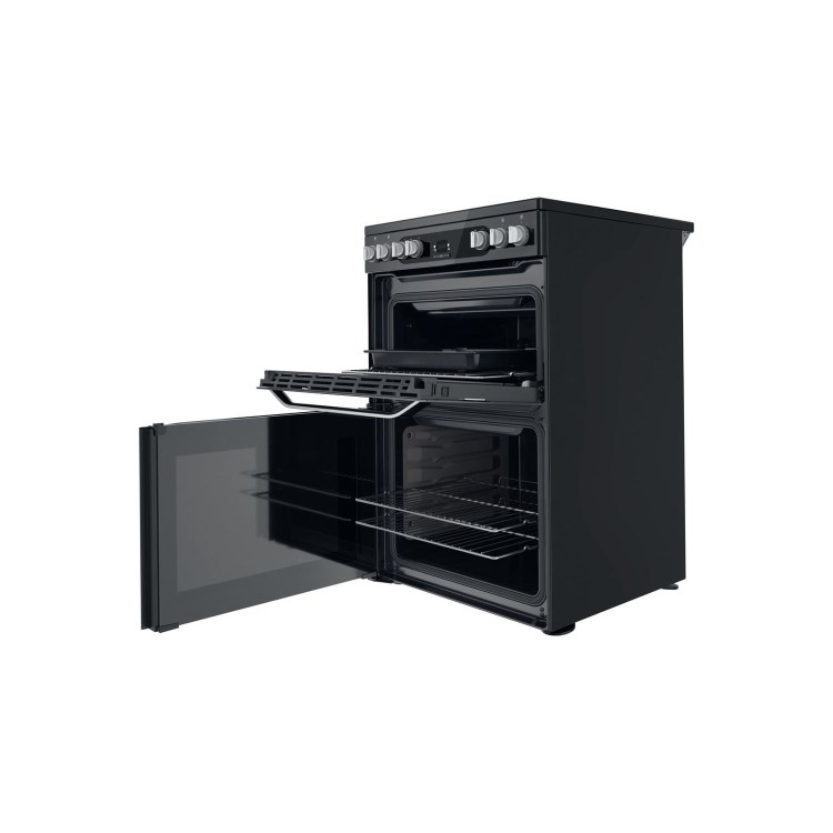 Hotpoint 60cm Electric Cooker - Black