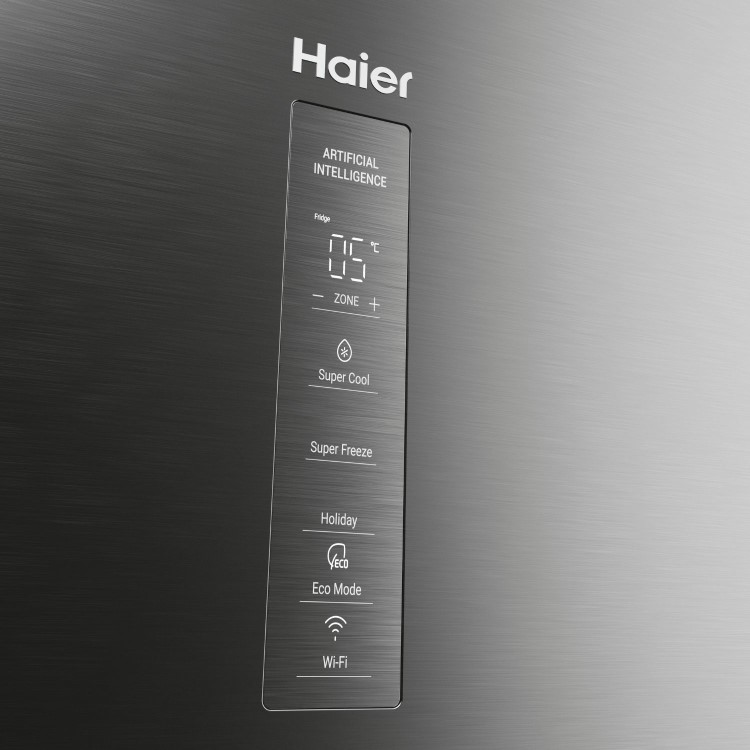 Haier Series 3 352 Litre 60/40 Freestanding Fridge Freezer - Platinum