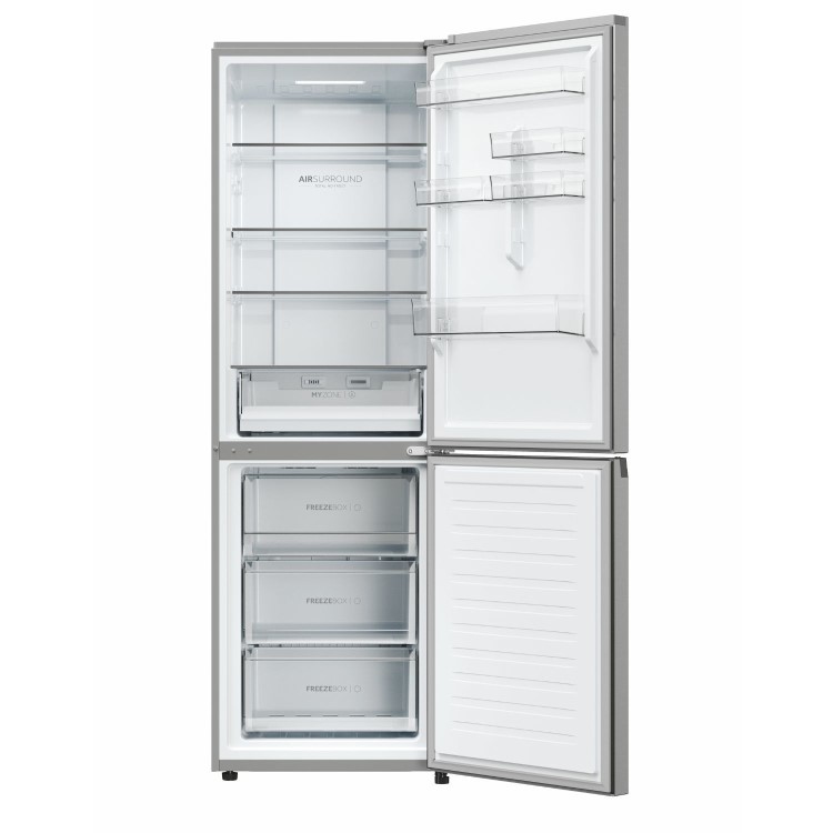 Haier Series 3 352 Litre 60/40 Freestanding Fridge Freezer - Platinum