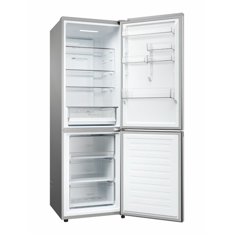 Haier Series 3 352 Litre 60/40 Freestanding Fridge Freezer - Platinum