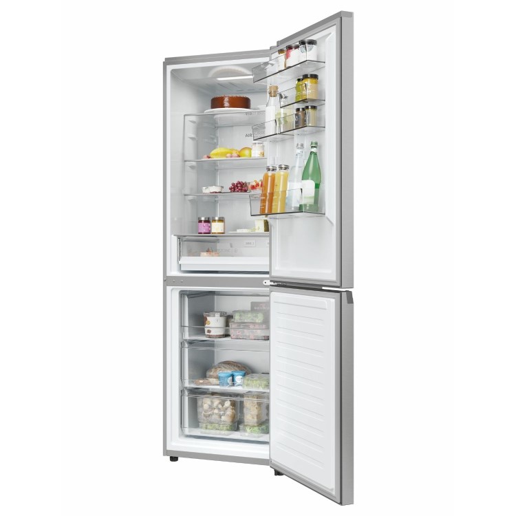 Haier Series 3 352 Litre 60/40 Freestanding Fridge Freezer - Platinum