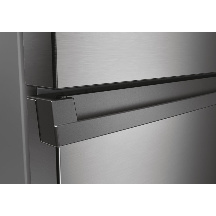 Refurbished Haier Series 5 HDPW5620DNPK Freestanding 406 Litre 70/30 Frost Free Fridge Freezer Silver