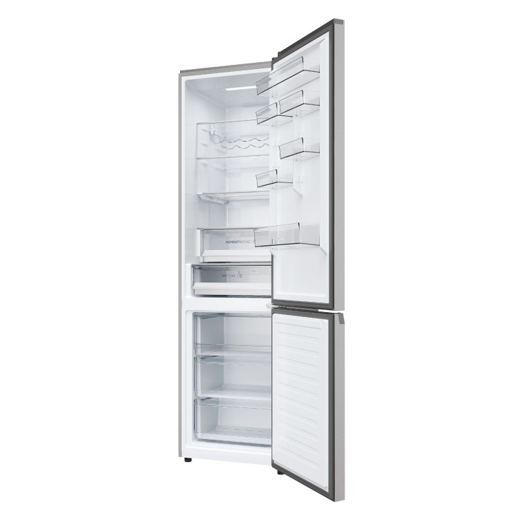 Refurbished Haier Series 5 HDPW5620DNPK Freestanding 406 Litre 70/30 Frost Free Fridge Freezer Silver