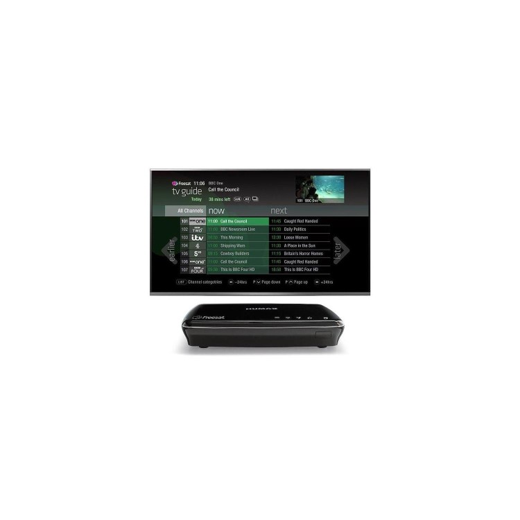 Refurbished Humax HDR-1100S 1TB Smart Freesat HD TV Recorder with Built-in Wi-Fi inc All the Accessories