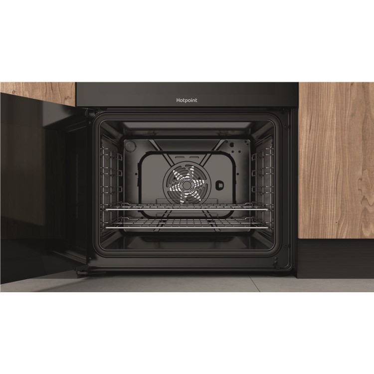 Hotpoint 60cm Electric Cooker - Black