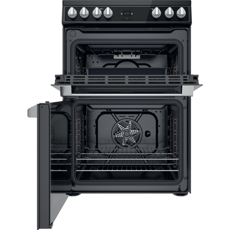 Hotpoint 60cm Electric Cooker - Black