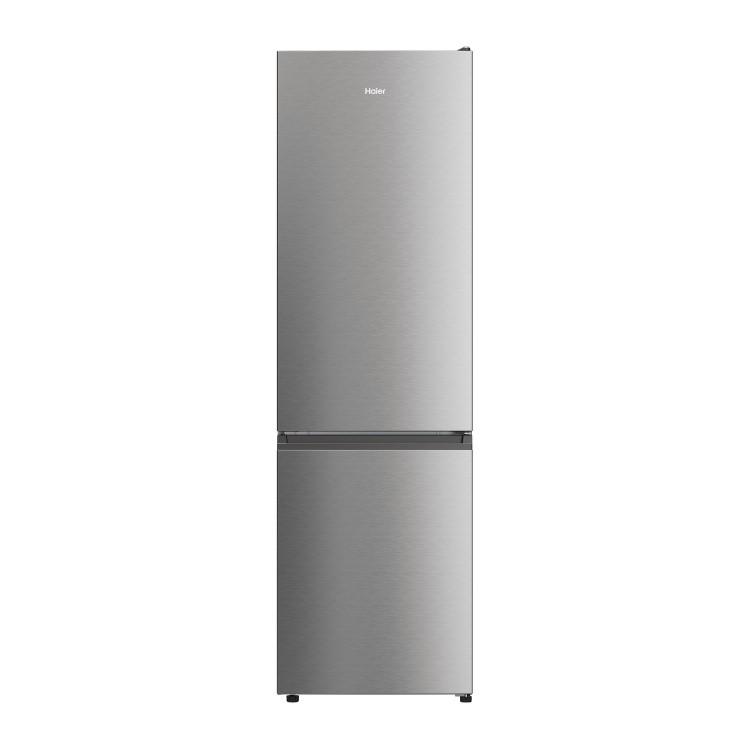 Refurbished Haier 2D 60 Series 1 HDW1620DNPK Freestanding 377 Litre 70/30 Frost Free Fridge Freezer Silver