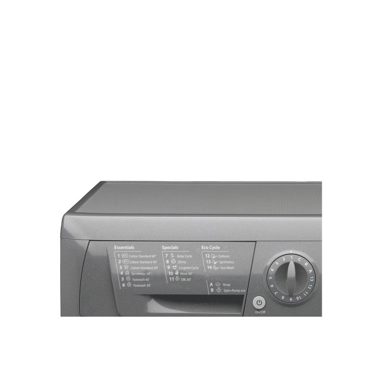 Hotpoint HE8L493G 8kg 1400rpm Freestanding Washing Machine - Graphite