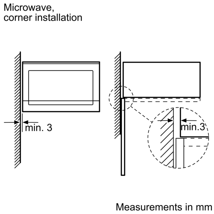 Siemens iQ500 20L 800W Built-in Microwave - Stainless Steel